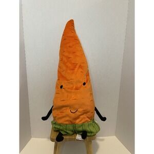 IKEA Torva 26" Carrot Plush Stuffed Toy Pillow Vegetable Pal ~ Retired ~ EUC